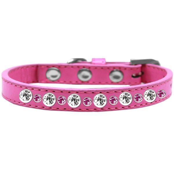 Mirage Pet Products Posh Jeweled Dog CollarBright Pink Size 14 682-01 BPK14